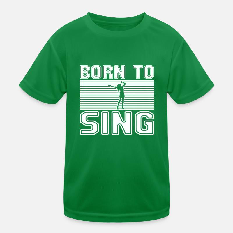 Singen Kinder Funktions-T-Shirt