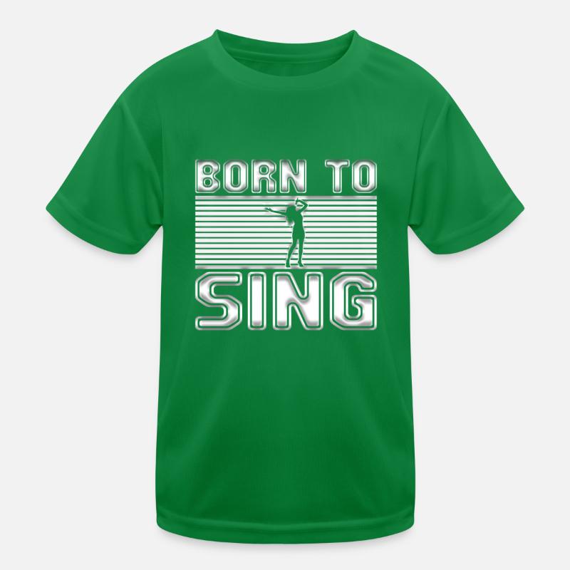 Sing Kids Functional T-Shirt