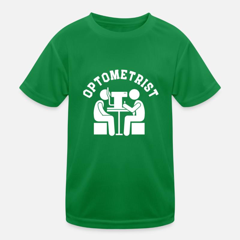 Ophtalmologiste Optométriste Optométrie et Opticien T-shirt sport Enfant