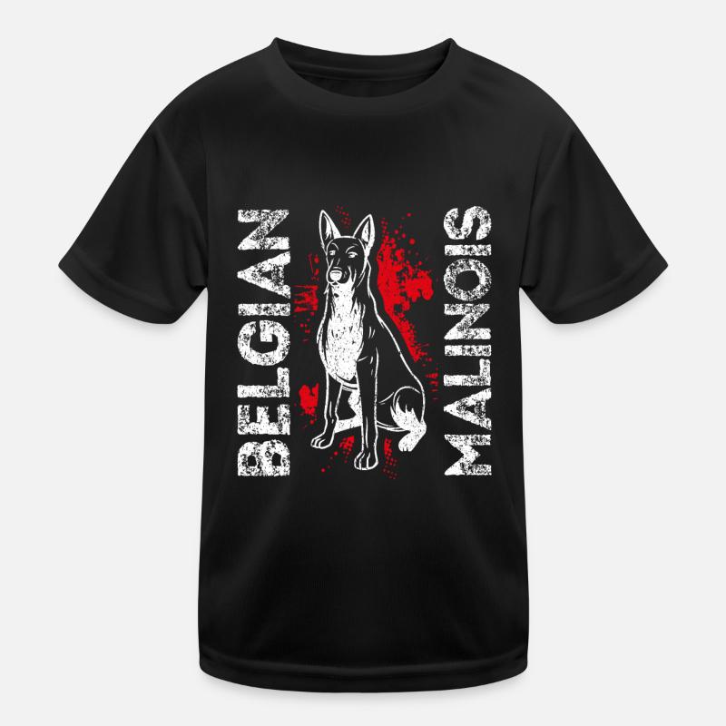 Belgian Malinois Hunde Kinder Funktions-T-Shirt