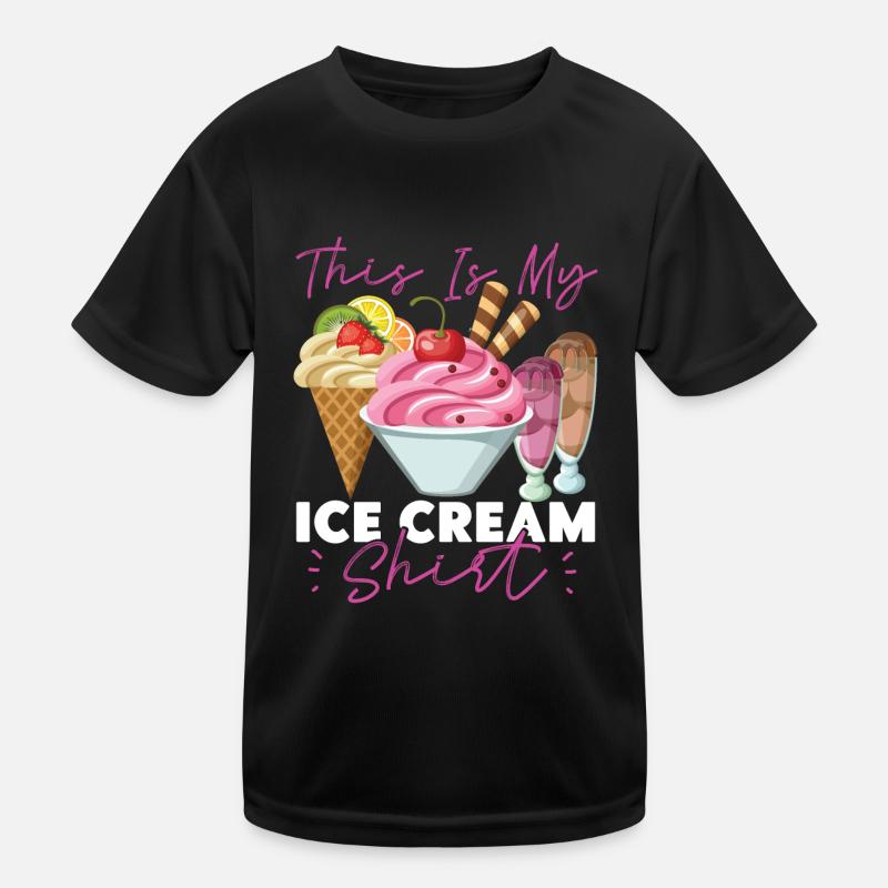 Cornet de crème glacée C’est ma glace T-shirt sport Enfant