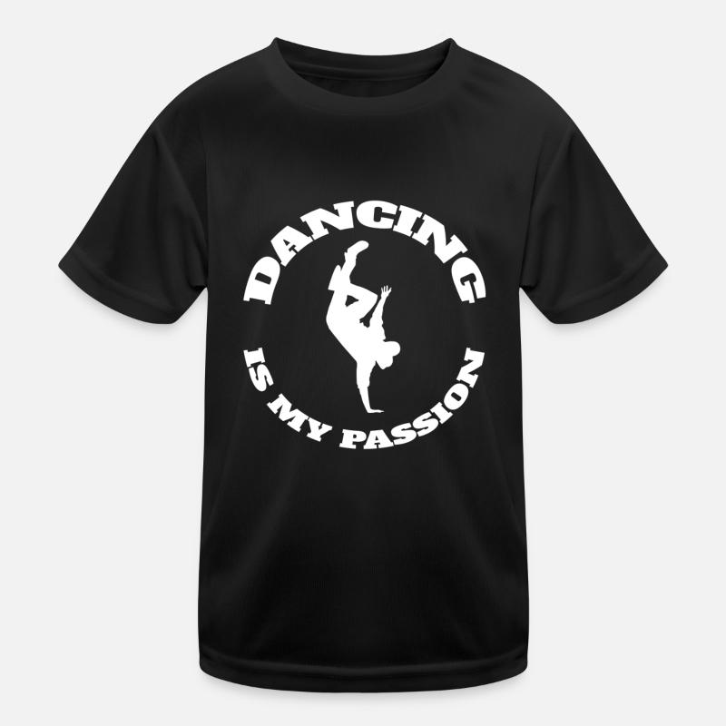 Breakdance Gift Dancing Dance Sports Dancer Kids Functional T-Shirt