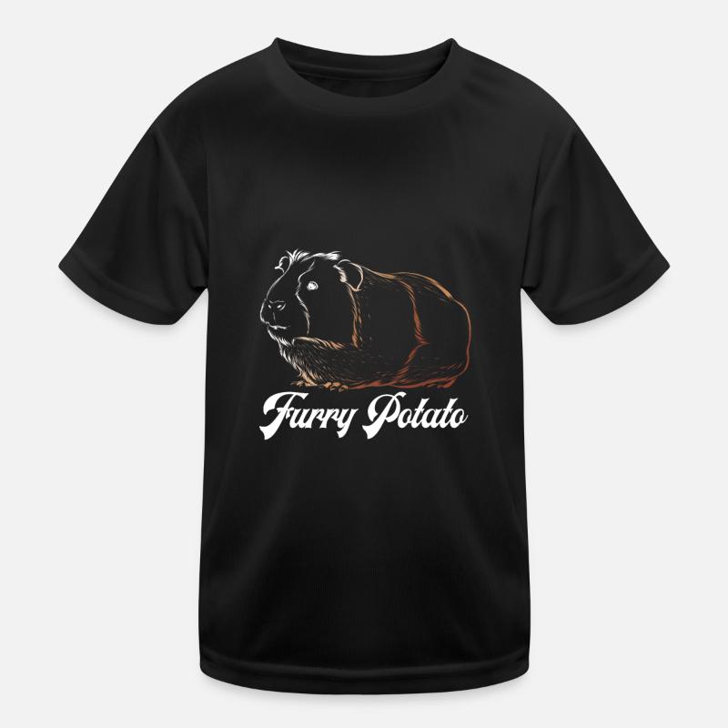 Furry Potato Kinder Funktions-T-Shirt
