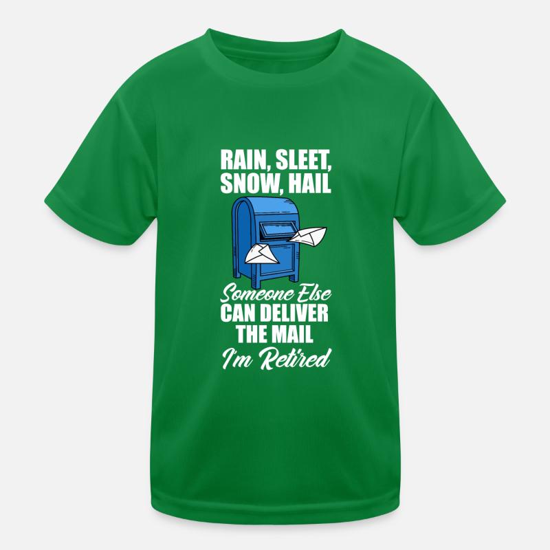 Drôle de lettre Livreur Post Post Cadeaux T-shirt sport Enfant