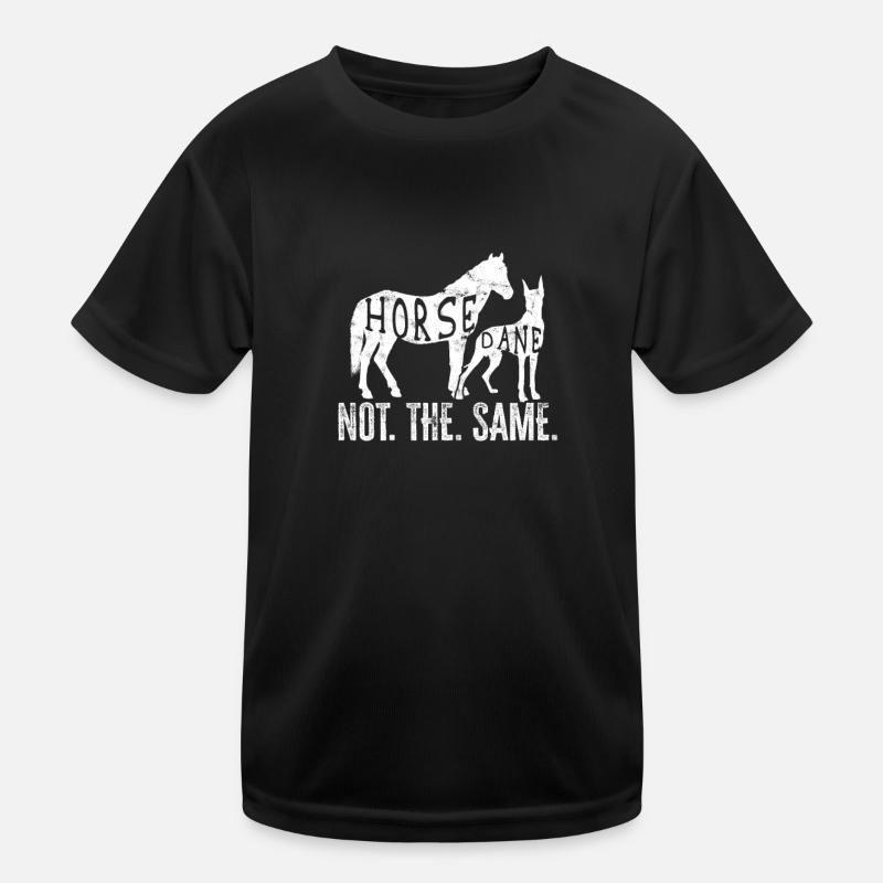 Dane de cheval pas le même - grand danois T-shirt sport Enfant
