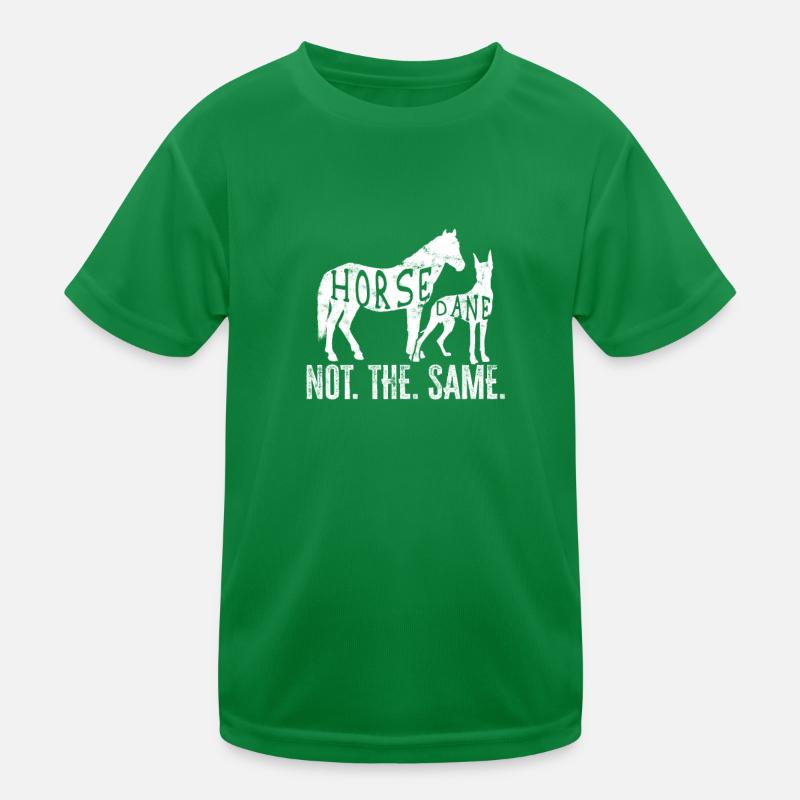 Dane de cheval pas le même - grand danois T-shirt sport Enfant