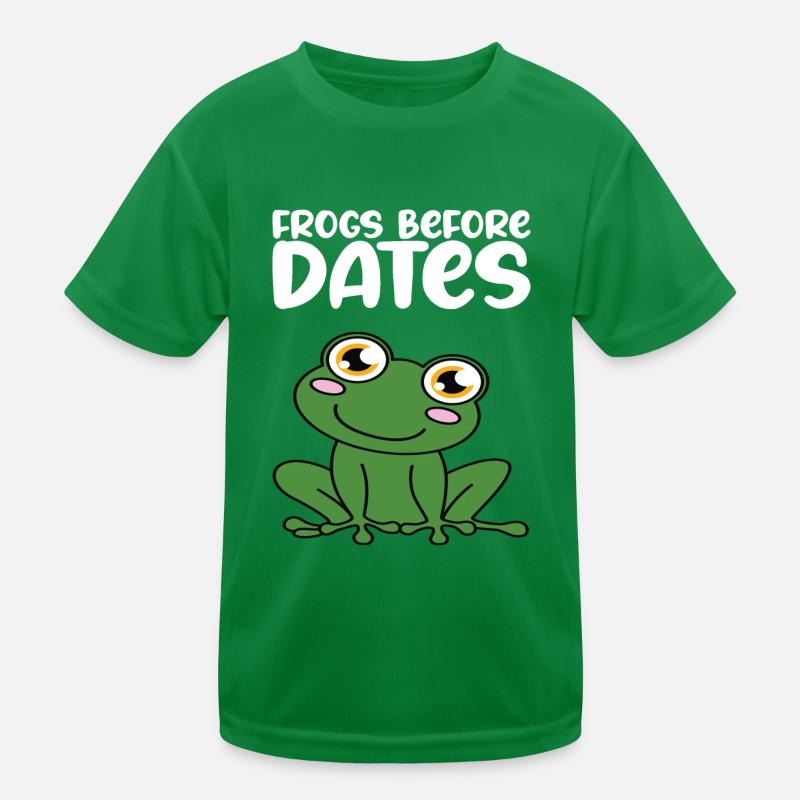 Frösche Vor Daten Kinder Funktions-T-Shirt