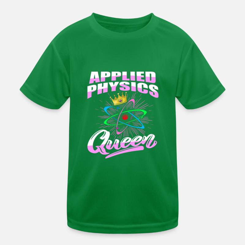Physics Physicist Kids Functional T-Shirt