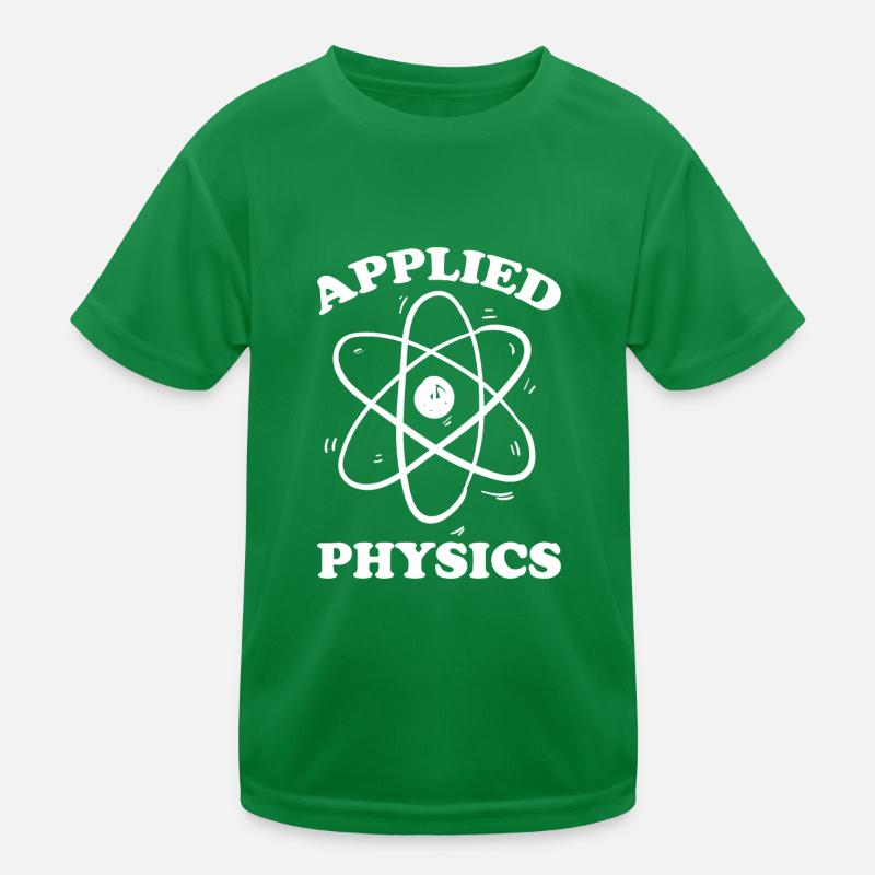 Physics Physicist Kids Functional T-Shirt