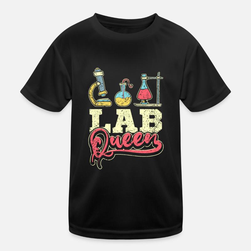 Lab queen Kinder Funktions-T-Shirt
