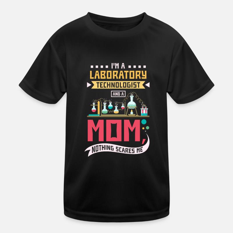 Laboratory technologist and a mom Kids Functional T-Shirt