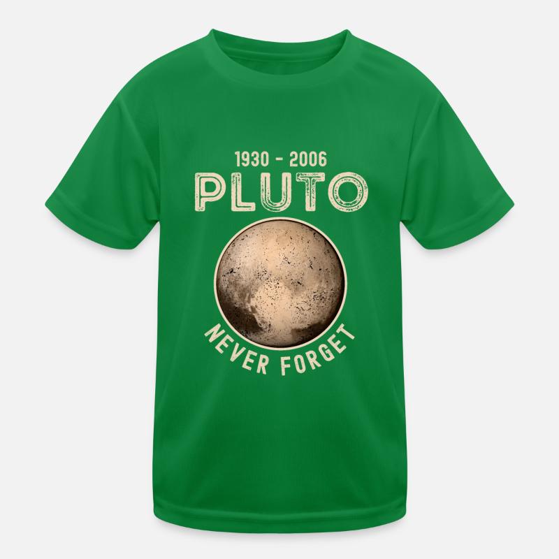 Pluto 1930-2006 never forget Kids Functional T-Shirt