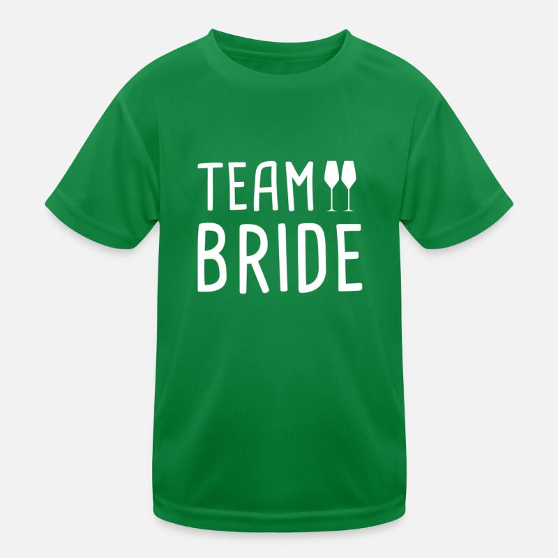 team bride Kinder Funktions-T-Shirt
