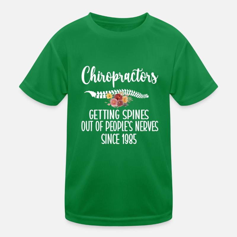 Proud Chiropractor Chiropractic Gift Kids Functional T-Shirt