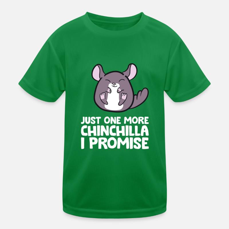 Nur noch ein Chinchilla Ich verspreche Pet Kinder Funktions-T-Shirt