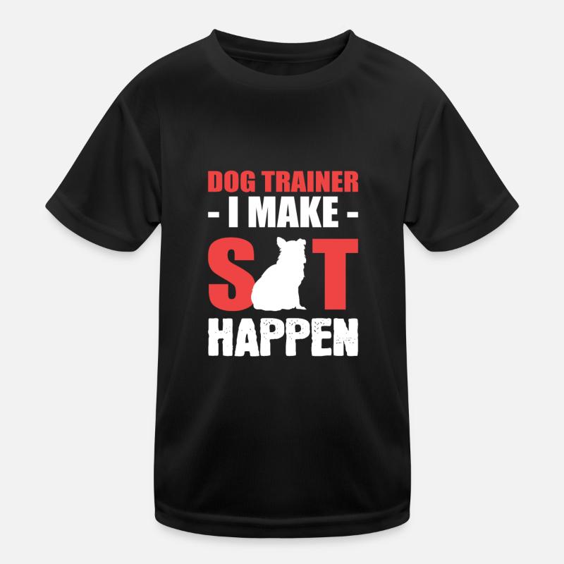 Machen Sie sitzen Tierarzt Gift Kinder Funktions-T-Shirt
