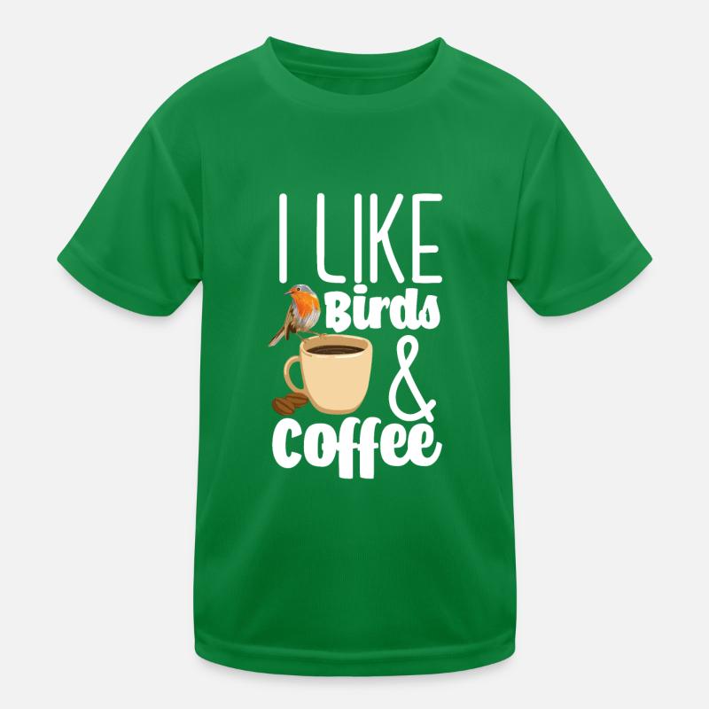 Bird Lovers Birds Birdwatcher Gift Kids Functional T-Shirt