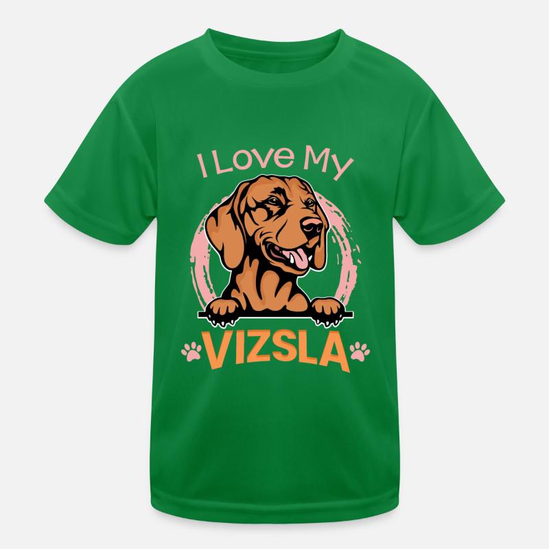 J’aime mon Vizsla T-shirt sport Enfant