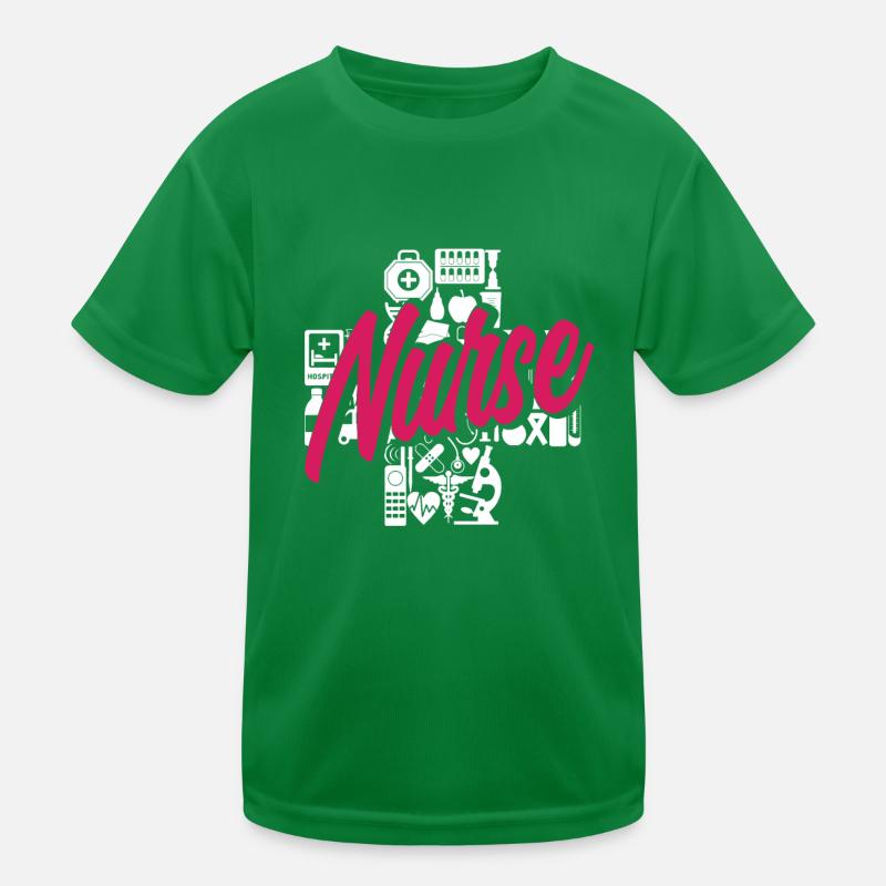 Krankenschwester Pfleger Krankenpfleger Kinder Funktions-T-Shirt