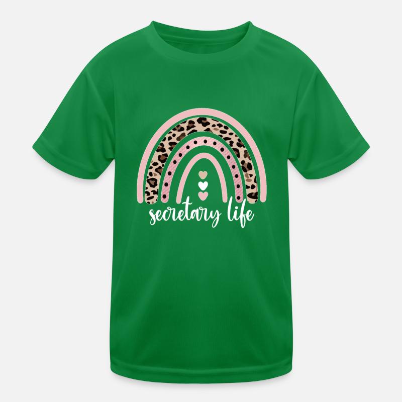Sekretärin Wertschätzung Büroangestellte Geschenk Kinder Funktions-T-Shirt