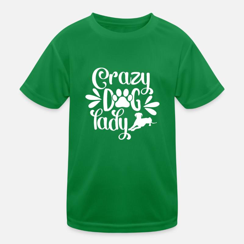 Chienne folle T-shirt sport Enfant