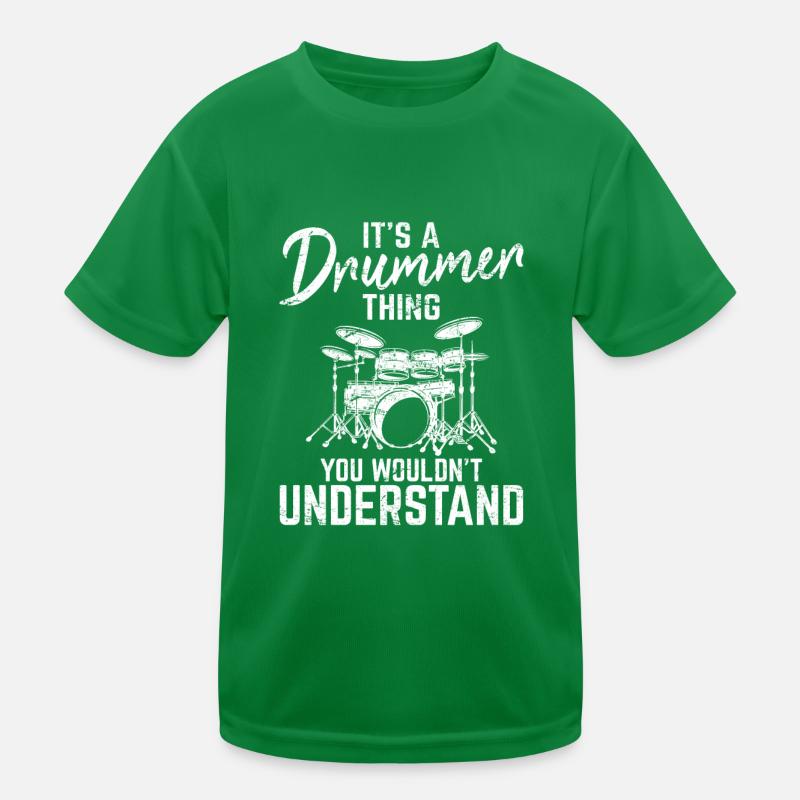 It's A Drummer Thing Funny Drummer Band Percussion Kinder Funktions-T-Shirt