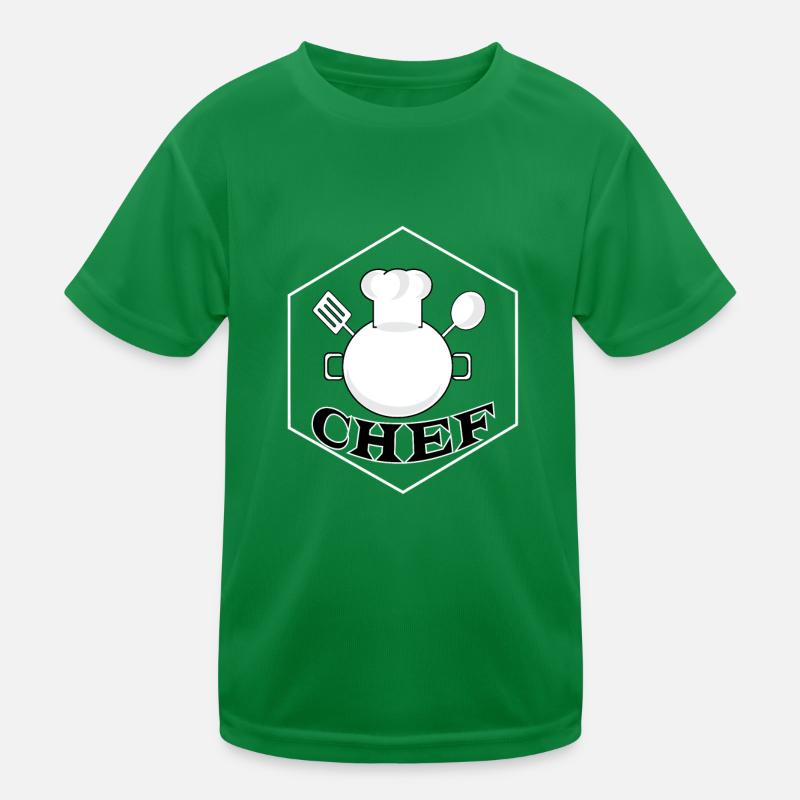 Cuisinier Cuisinier Chef Cuisine Gastro T-shirt sport Enfant