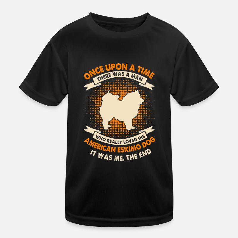Once Upon Time - American Eskimo Kids Functional T-Shirt