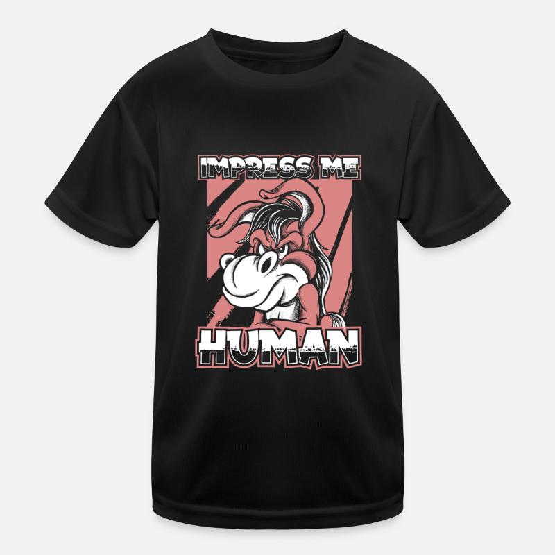 Esel Kinder Funktions-T-Shirt