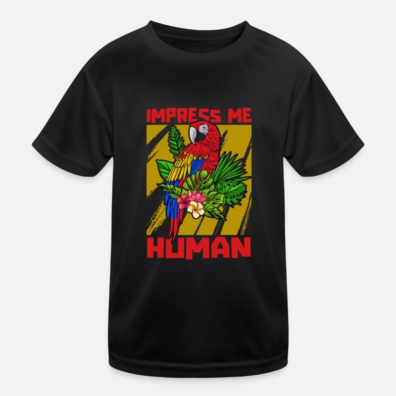 Perroquet T-shirt sport Enfant