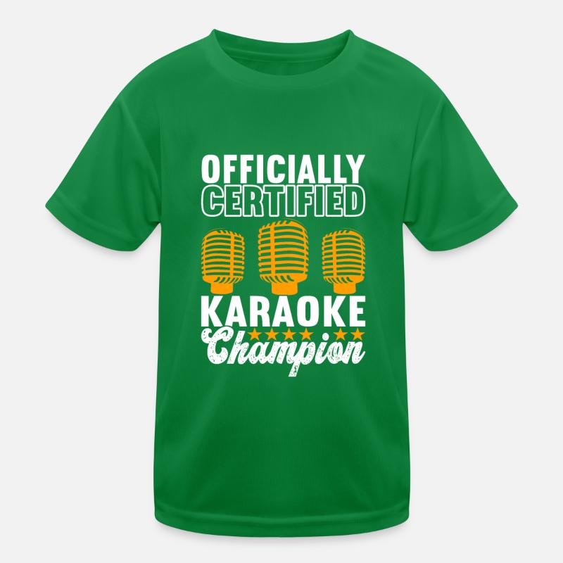 Soirée Karaoké Karaoké T-shirt sport Enfant