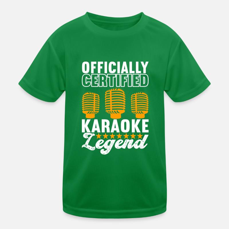 Soirée Karaoké Karaoké T-shirt sport Enfant