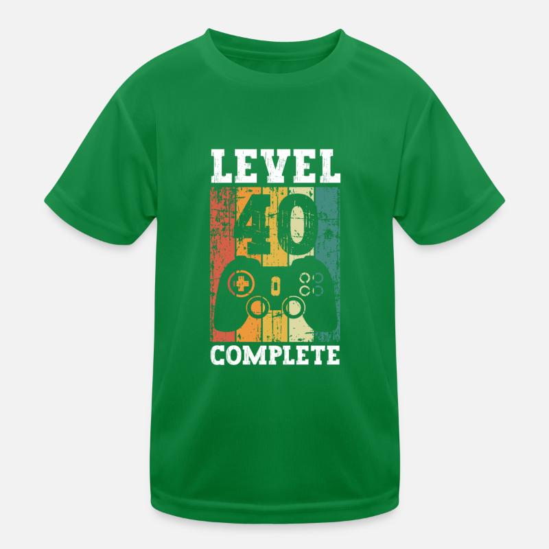Il y a 40 ans, j’étais le 40 le plus rapide. T-shirt sport Enfant