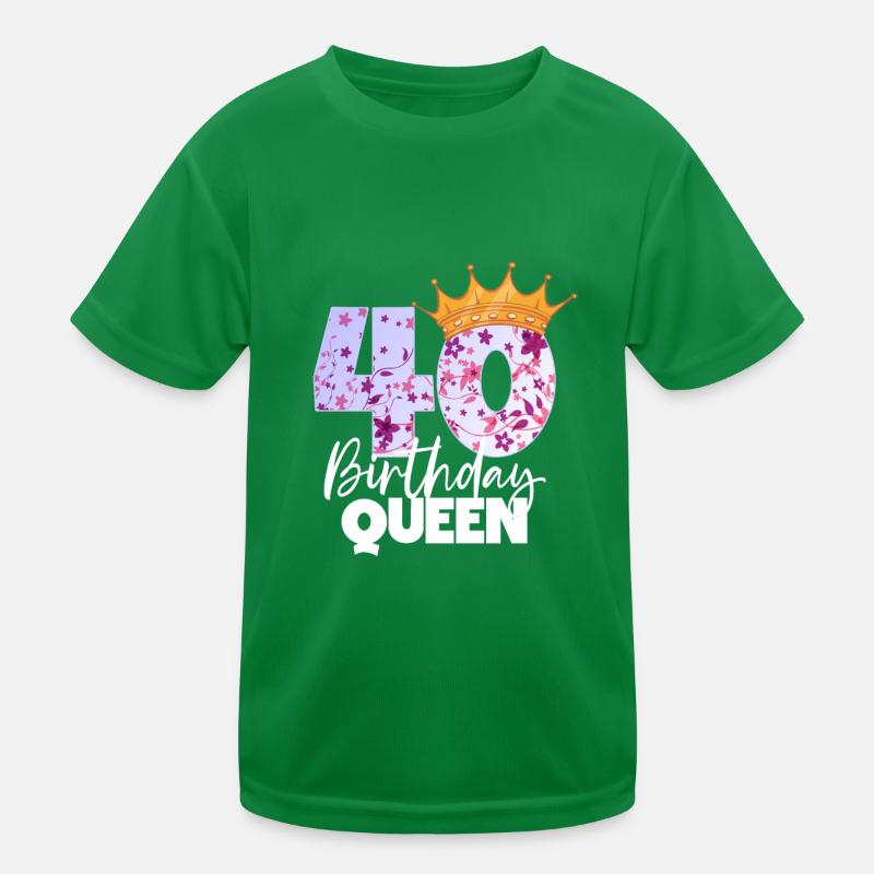 Il y a 40 ans, j’étais le 40 le plus rapide. T-shirt sport Enfant