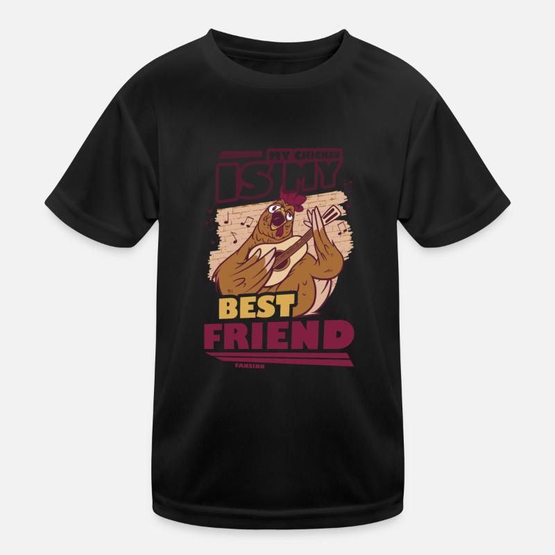 Poulet T-shirt sport Enfant