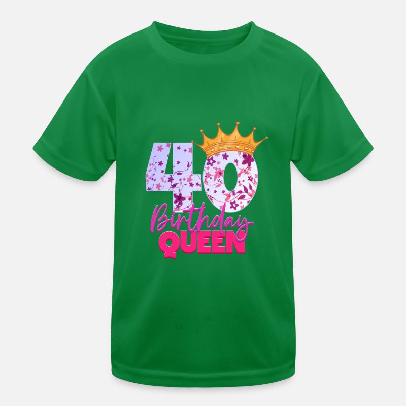 Il y a 40 ans, j’étais le 40 le plus rapide. T-shirt sport Enfant