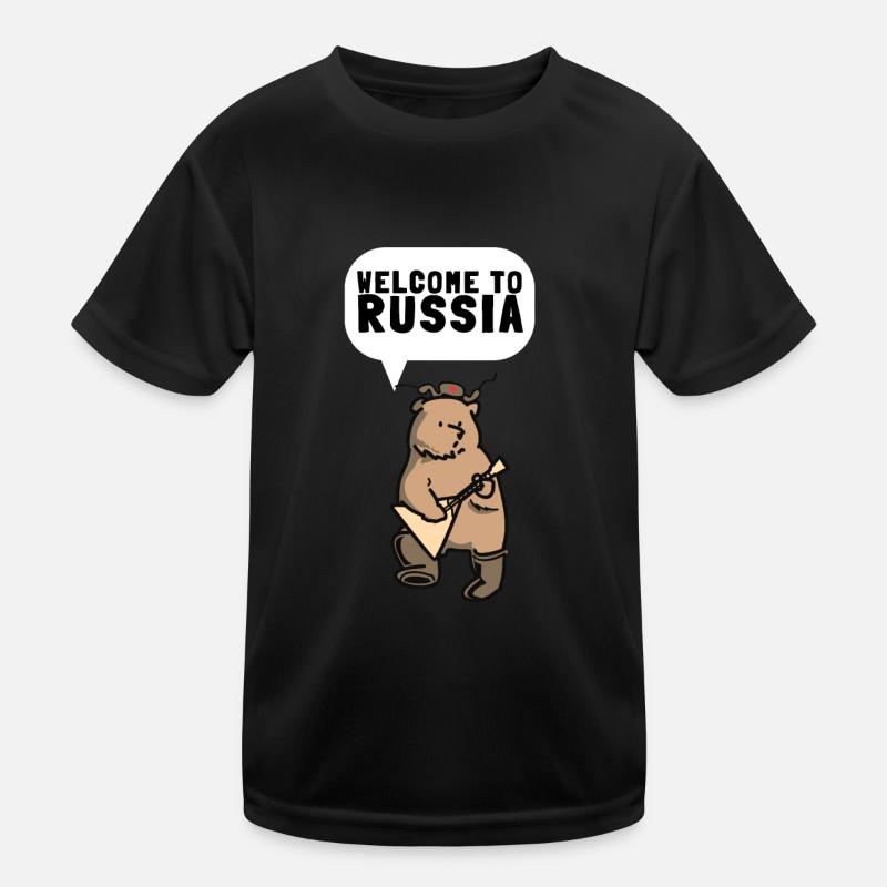 Balalaika Guitar Ukulele Baglama Russian Folk Kinder Funktions-T-Shirt