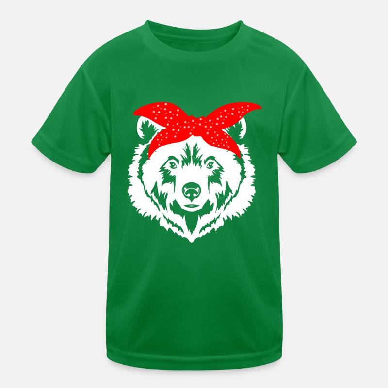 Schweizer Bär Kinder Funktions-T-Shirt