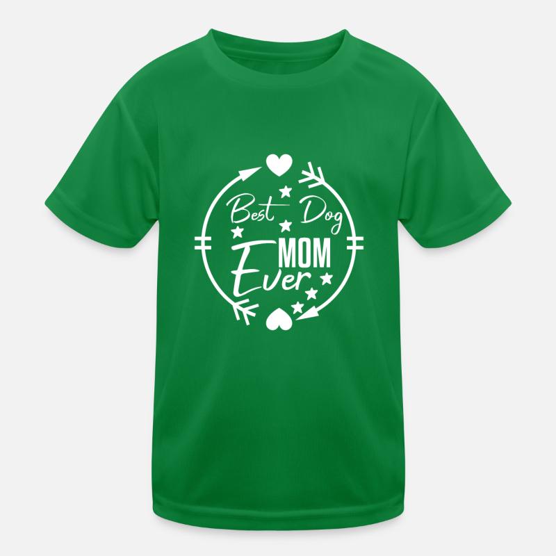 Meilleure maman de chien de tous les temps T-shirt sport Enfant