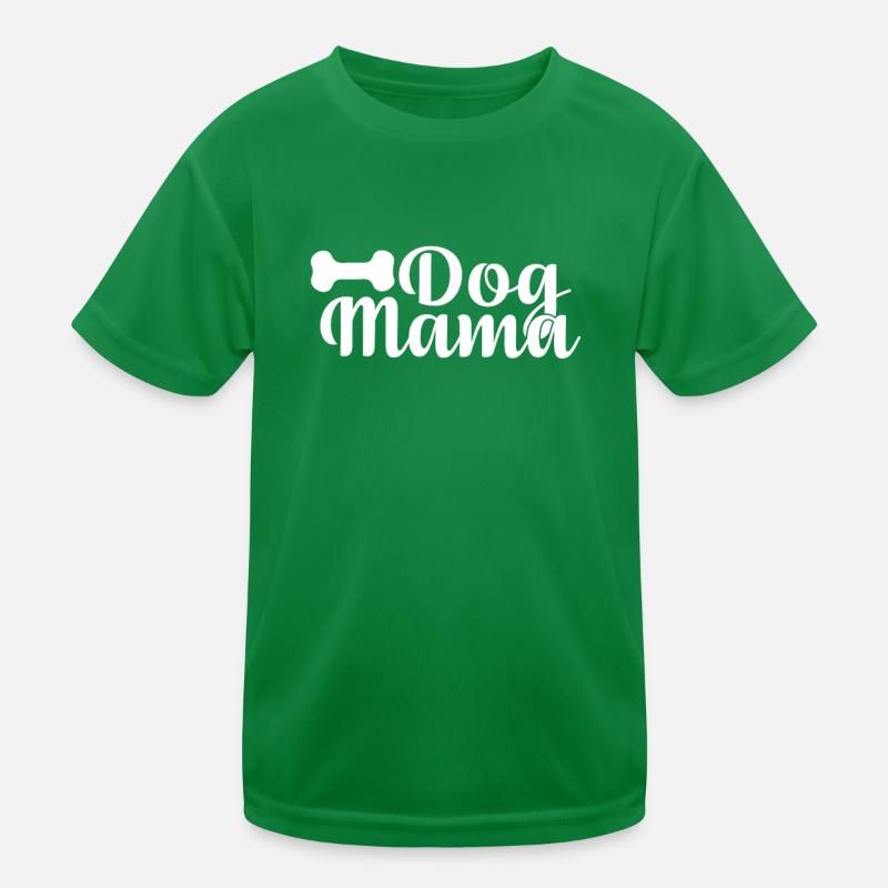 Maman chien T-shirt sport Enfant