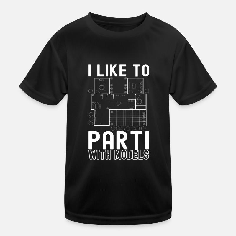 Architekt Architektur Kinder Funktions-T-Shirt