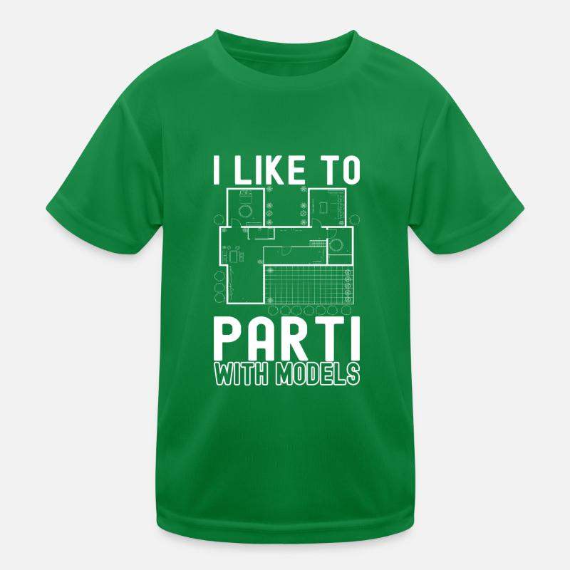 Architect Architecture Kids Functional T-Shirt