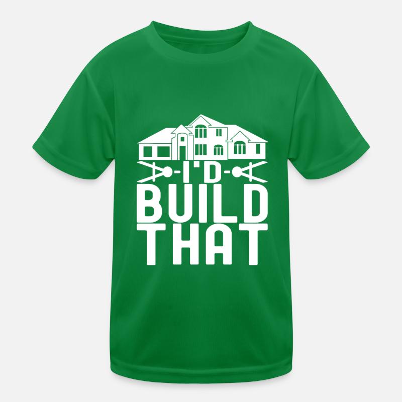 Architect Architecture Kids Functional T-Shirt