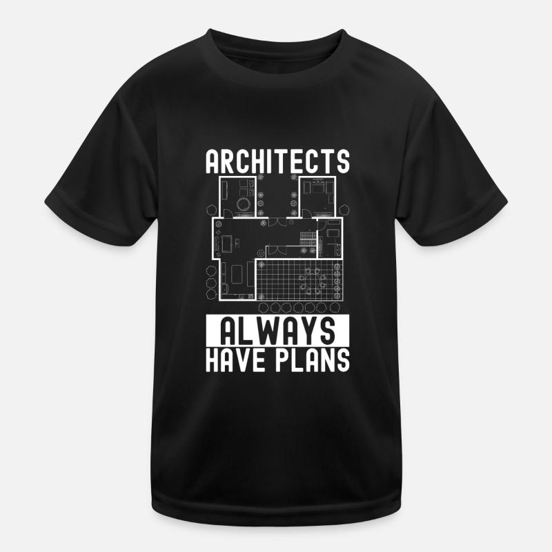 Architekt Architektur Kinder Funktions-T-Shirt