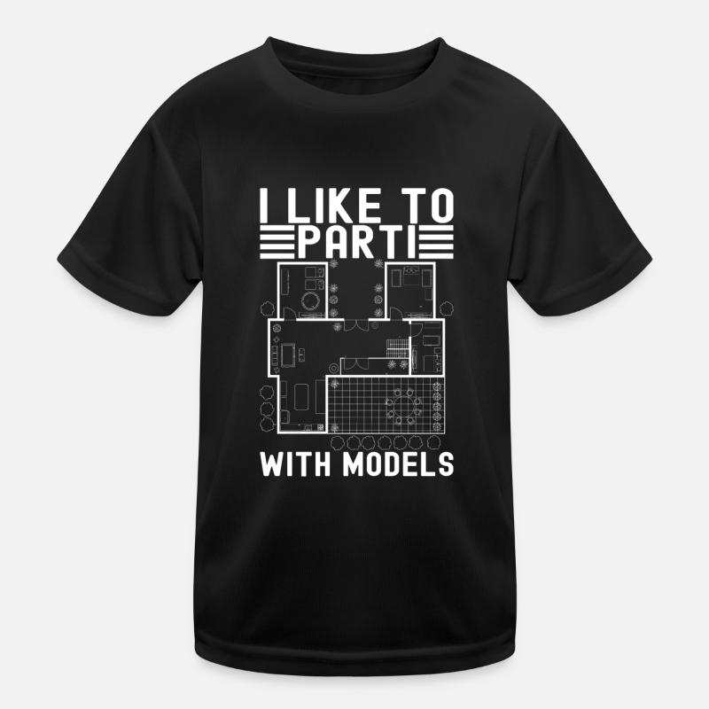 Architekt Architektur Kinder Funktions-T-Shirt
