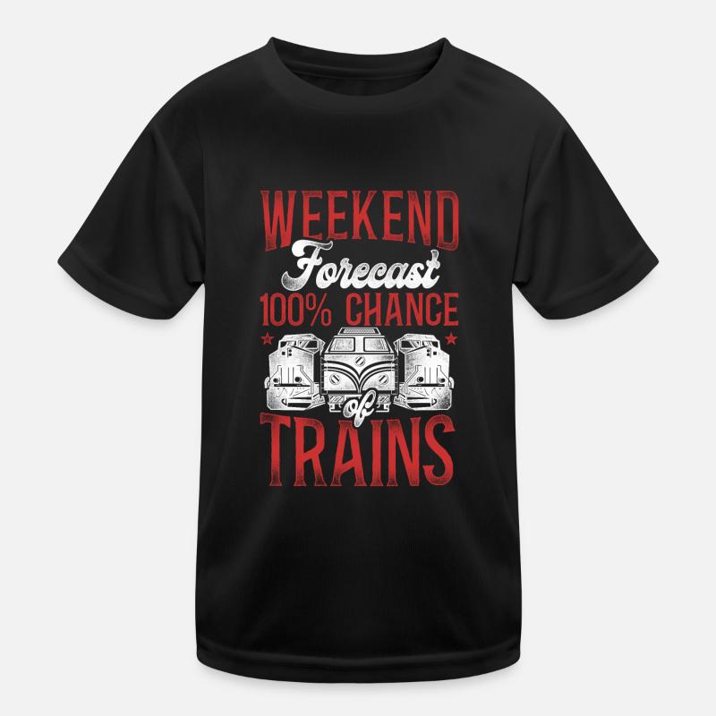 Conducteur de train diesel de marchandises T-shirt sport Enfant
