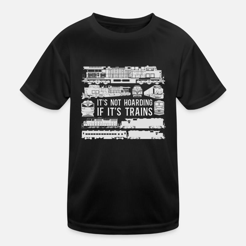 Conducteur de train diesel de marchandises T-shirt sport Enfant