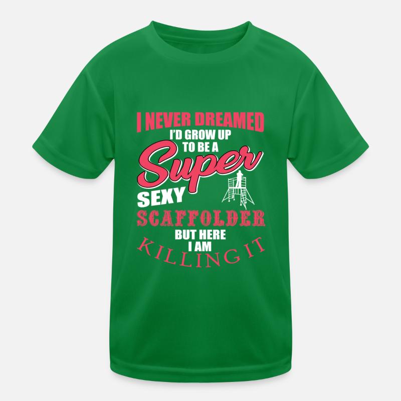 Constructeurs d’échafaudages T-shirt sport Enfant