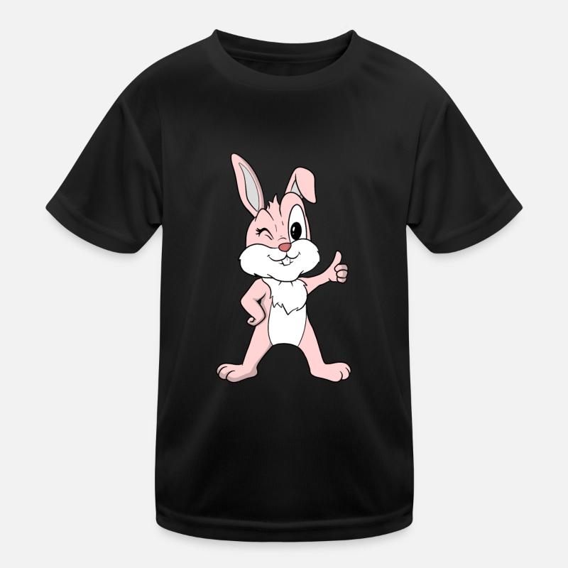 Häschen Hase Kaninchen Kinder Funktions-T-Shirt