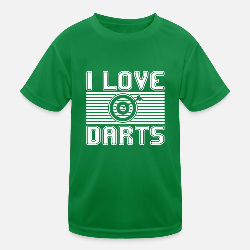 J’adore les fléchettes T-shirt sport Enfant